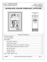 La Crosse Technology S88907 User manual