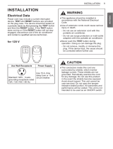 LG Electronics LP1419IVSM Installation guide