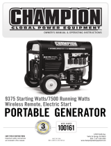 Champion Power Equipment 100161 Specification