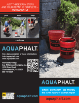 Aquaphalt 211728 Operating instructions