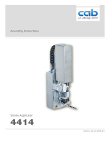 CAB  Hermes+ / HERMES Q applicators Operating instructions