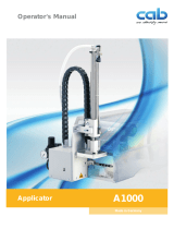 CAB A+ series applicators Operating instructions