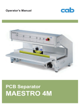 CAB PCB separator MAESTRO 4M Operating instructions