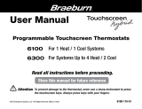 Braeburn 6100 User manual