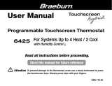 Braeburn 6425 User manual