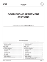 urmet domus MT124-027 Technical Manual