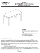 OSP Home Furnishings CHN28 Installation guide