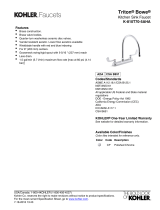 Kohler K-810T70-5AHA-CP Installation guide
