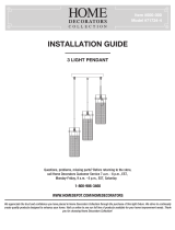 Home Decorators Collection 71734-4 Installation guide