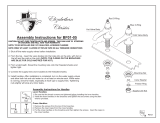 Elizabethan Classics ECBF03 SN Installation guide
