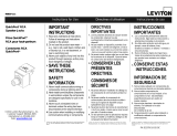 Leviton R14-40830-00W Installation guide