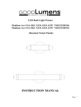 Good Lumens by Madison Avenue 23831 Operating instructions