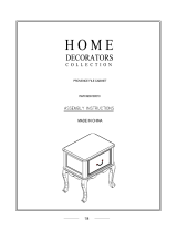 Home Decorators Collection 9939100510 Operating instructions