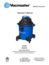 Vacmaster VOC507PF User manual