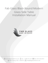 Fab Glass and Mirror XST011 Installation guide