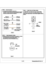 CWI Lighting 1030W8-1-217 Installation guide