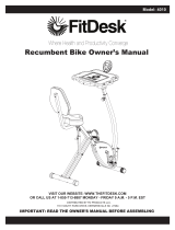 FitDesk 4010 Owner's manual