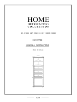 Home Decorators Collection BF-21893-SQ Installation guide