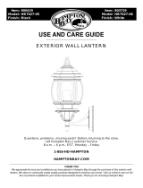 Hampton Bay HB7027-06 Operating instructions