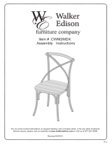 Walker Edison Furniture Company HDWM2MDX Operating instructions