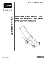 Toro 20361 User manual