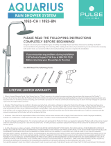 PULSE Showerspas 1052-CH-2.0GPM Installation guide