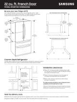 Samsung RF22R7351SR/AA Installation guide