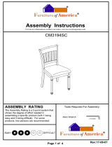 Furniture of America IDF-3194SC Installation guide