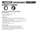 Husky 410-261-0111 Operating instructions