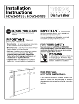 Thor Kitchen HDW2401BS Installation guide