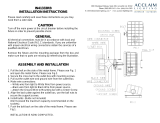 Acclaim Lighting IN41333RB Operating instructions