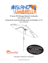 Island Umbrella NU5422B User manual