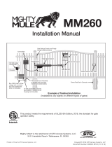 Mighty Mule MM260 Operating instructions