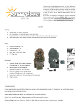 Sunnydaze Decor QC-831 Operating instructions