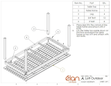 Elan Furniture GD-LT2BCX-363636-ASHB-10003 Installation guide