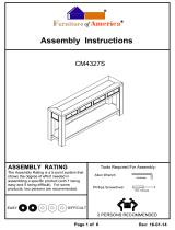 Furniture of America IDF-4327S Installation guide