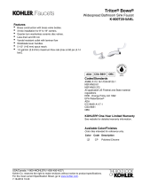 Kohler K-800T20-5AKL-CP Installation guide