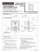 American Standard T455740.002 Installation guide