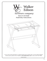 Walker Edison Furniture Company HD31S29B Operating instructions