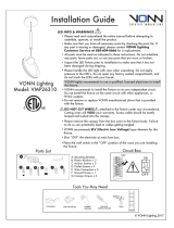 VONN Lighting VMP26310BL Installation guide