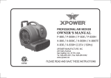 XPOWER X-830H User manual