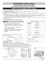 Frigidaire FFRA1211U1 Installation guide