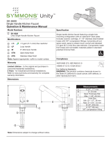 Symmons SK-6600-STS Installation guide