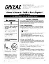 Dri-Eaz F351 User manual