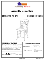 Furniture of AmericaCM3552WC-PC-2PK