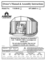 Arrow 68603 Owner's manual