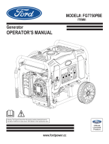 Ford FG7750PBE User manual