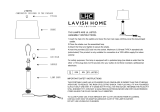 Lavish Home HW1000045 Operating instructions