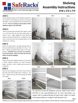 SafeRacks SR-2x8x7-W4L Operating instructions