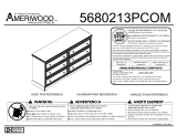 Dorel AMERIWOOD Industries 5680213PCOM User manual